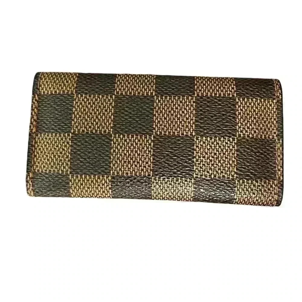Louis Vuitton Damier Ebene 4 Key Case Brown Luxury Fashion - Picture 5 of 5